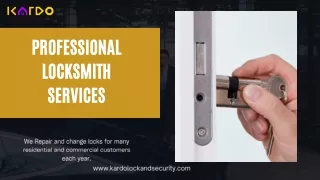 professional locksmith servicesprofessional locksmith services