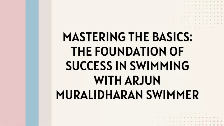 mastering the basics the foundation of success