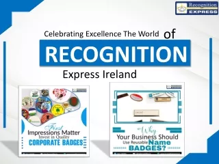 Celebrating Excellence The World of Recognition Express Ireland