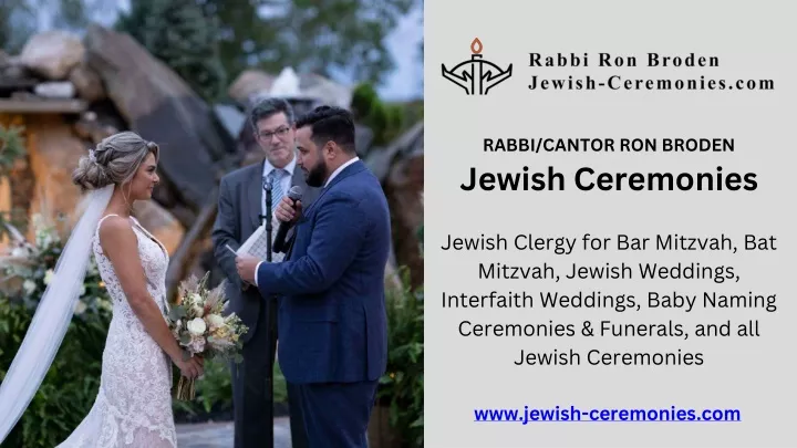 rabbi cantor ron broden jewish ceremonies jewish