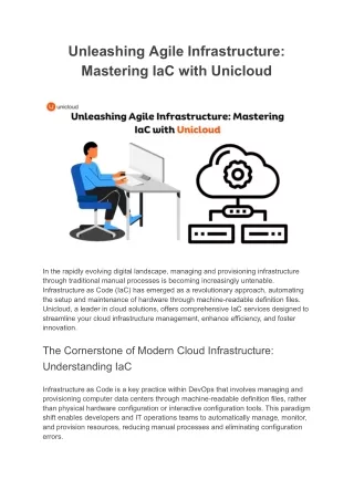 unleashing agile infrastructure mastering