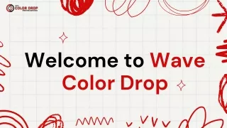 Elevate Your Brand with Wave Color Drop: Dubai's Premier Printing Solution