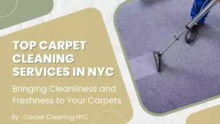 Top Rated Carpet Cleaning Services in NYC - Carpet Cleaning NYC