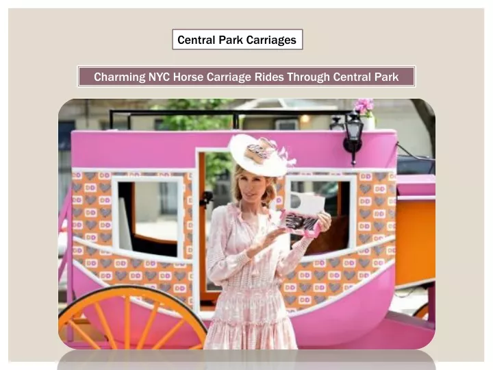 central park carriages