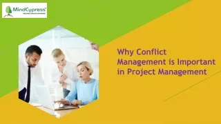 Why Conflict Management is Important in Project Management