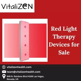 Red Light Therapy Devices for Sale