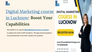 "Beyond Borders: Transformative Digital Marketing Course in Lucknow"