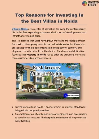 Villa in Noida