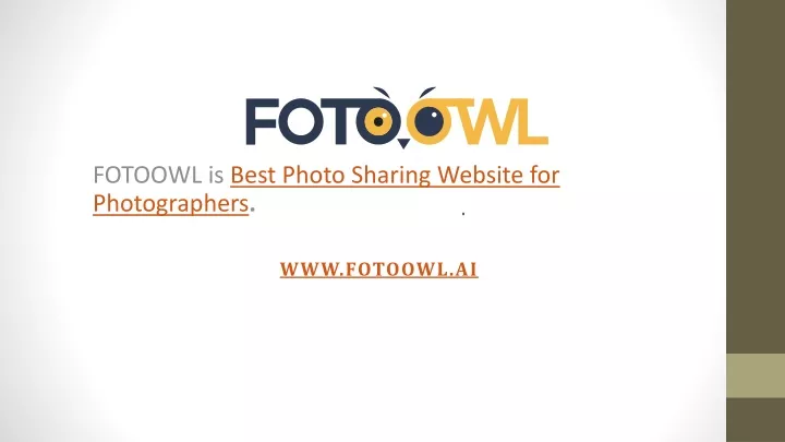 fotoowl is best photo sharing website for photographers