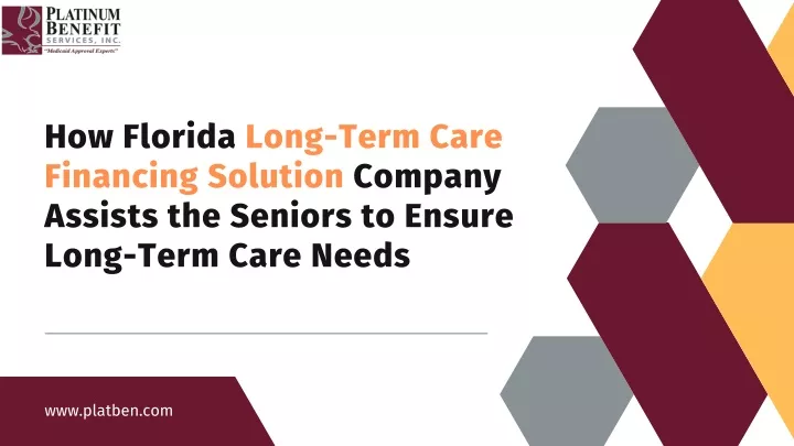 how florida long term care financing solution