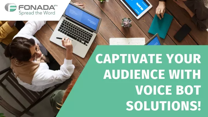 captivate your audience with voice bot solutions