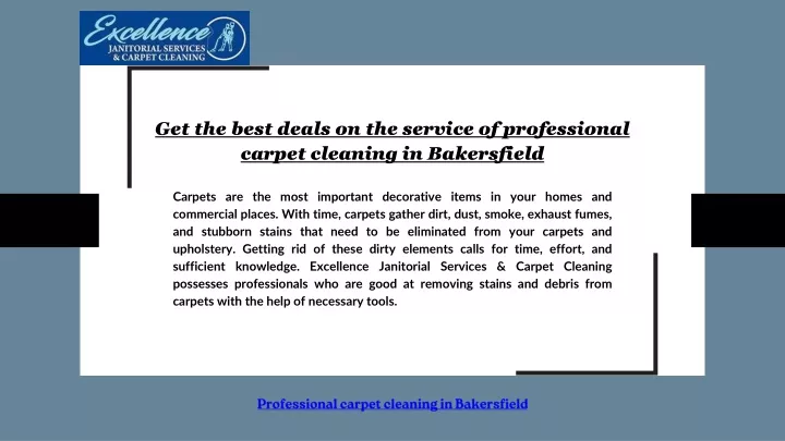 get the best deals on the service of professional