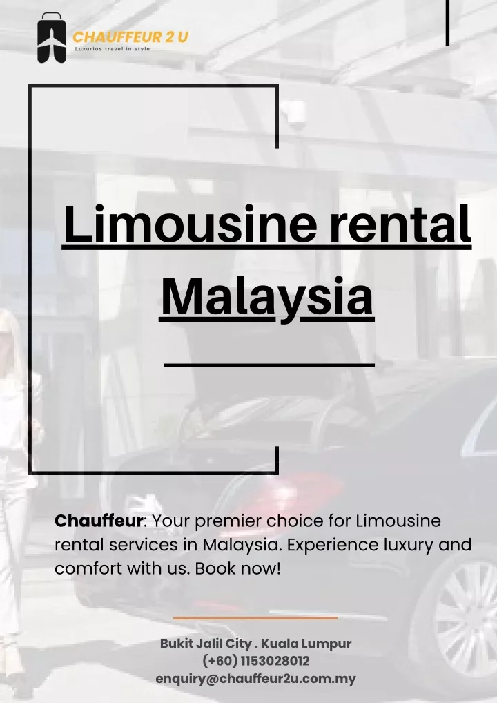 limousine rental malaysia