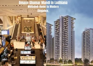 omaxe ghumar mandi in ludhiana welcome home