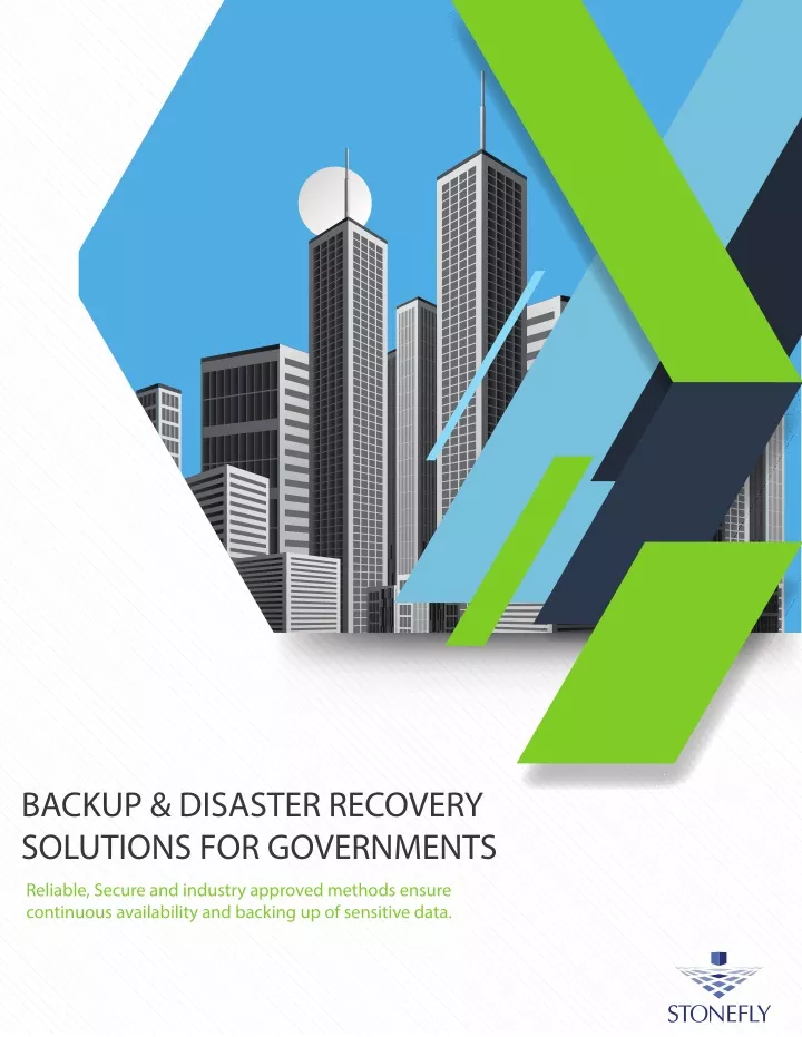 backup disaster recovery solutions for governments
