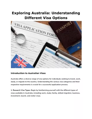 Australia PR Visa Services: Expert Consultation for Permanent Residency