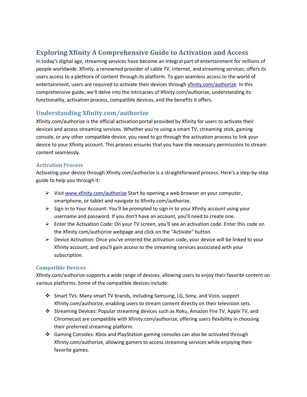 PPT Exploring Xfinity A Comprehensive Guide to Activation and Access(02)