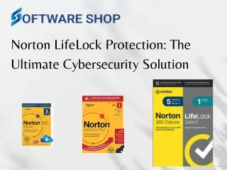Norton LifeLock Protection - Software Shop inc