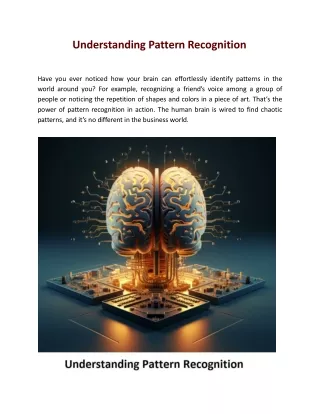 Understanding Pattern Recognition