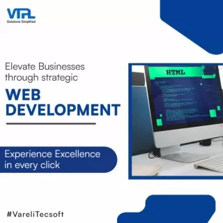 Elevate Businesses through Strategic Web Development | VareliTecsoft