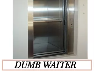 dumb waiter