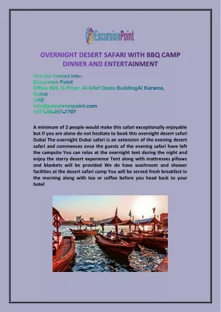 Embark on Adventure: Evening Desert Safari Delights - Unforgettable Thrills Awai