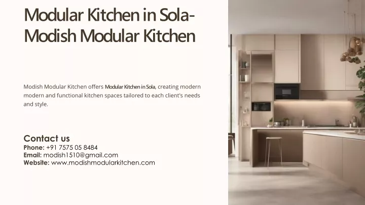 modular kitchen in sola modish modular kitchen