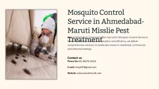 Mosquito Control Service in Ahmedabad, Best Mosquito Control Service in Ahmedaba