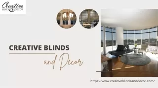 Expert Residential Window Fashions in Atlanta By Creative Blinds & Décor