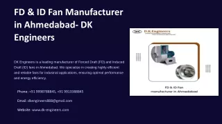 FD & ID Fan Manufacturer in Ahmedabad, Best FD & ID Fan Manufacturer in Ahmedaba