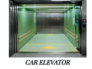 CAR ELEVATOR