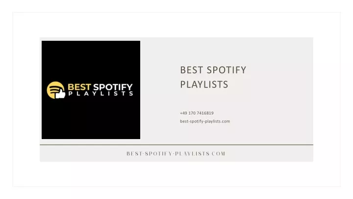 best spotify playlists