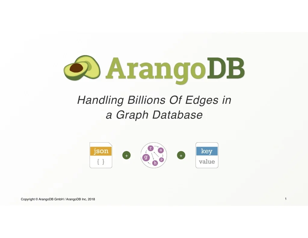 PPT - ArangoDB PDF Submission -Handling-Billions-Of-Edges-in-a-Graph ...