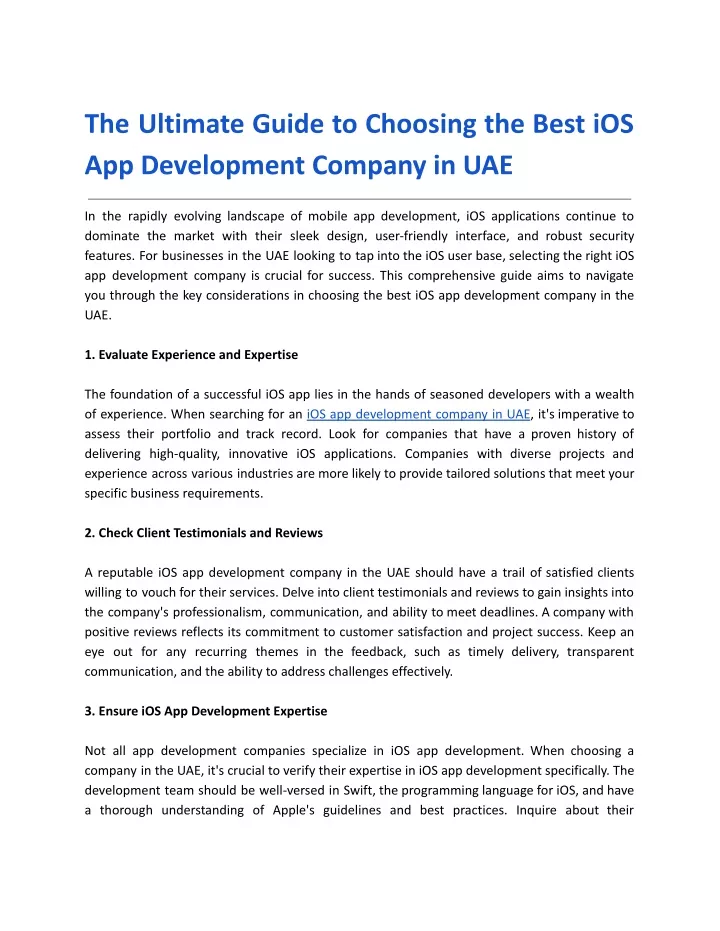 the ultimate guide to choosing the best