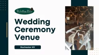 Wedding Ceremony and Reception Venues in Rochester NY