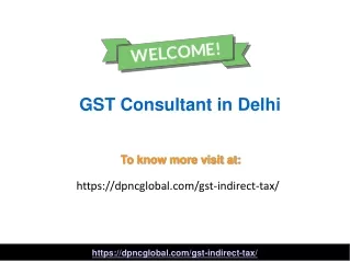 Most Popular GST Consultant in Delhi