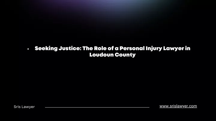 seeking justice the role of a personal injury