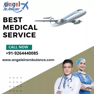Angel Air Ambulance Service in Varanasi And Allahabad