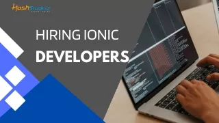 Hiring ionic developers