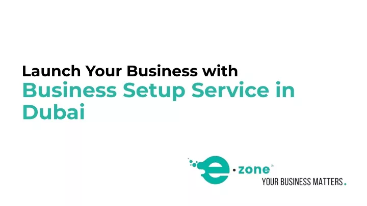 launch your business with business setup service