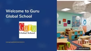 The Best kids preschool in Indore - Guru Global School -