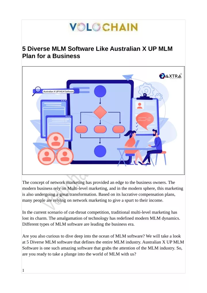 5 diverse mlm software like australian