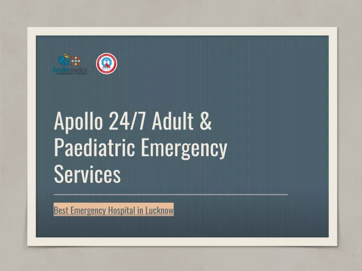 apollo 24 7 adult paediatric emergency services