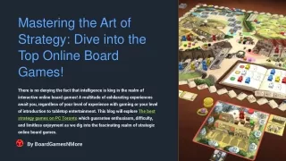 Dive into the Top Online Board Games!