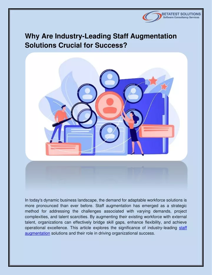 why are industry leading staff augmentation