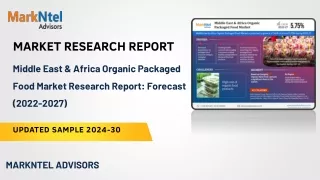 Middle East & Africa Organic Packaged Food Market Research Report: Forecast