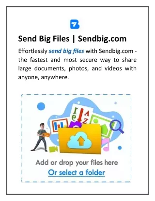 Send Big Files  Sendbig.com