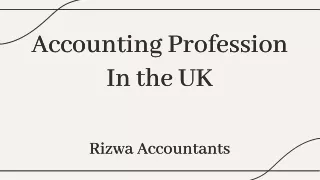 Accounting profession in the UK