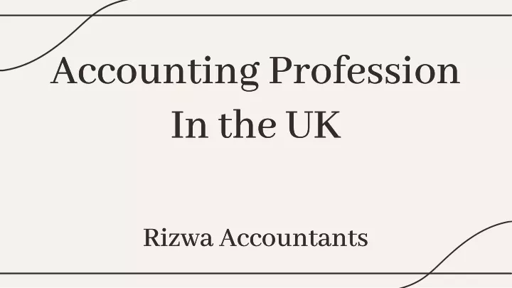 accounting profession in the uk in the uk