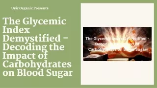 uyir organic presents